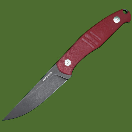 *Pre-Owned* GiantMouse GMF2 Fixed Blade Red G-10