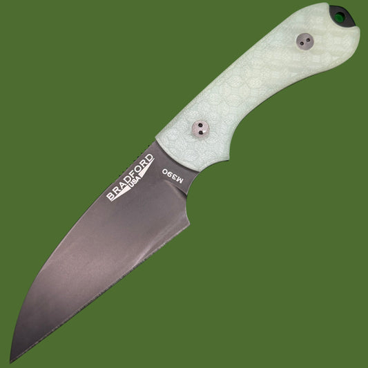 *Pre-Owned* Bradford Guardian 3 Wharncliffe Fixed Blade DLC (Natural G-10)