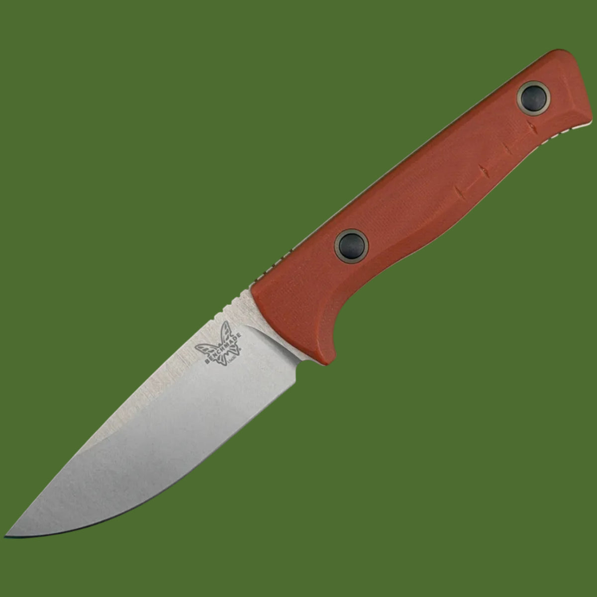 Benchmade Slipridge Fixed Blade Rust Orange G-10 15650-01