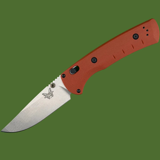 Benchmade Slipridge Folder Rust Orange G-10 15090-01