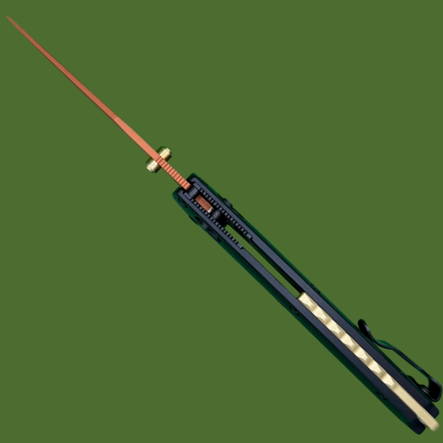 Benchmade Taggedout Limited Edition (Black G-10, Burnt Orange) 15536CR-2501