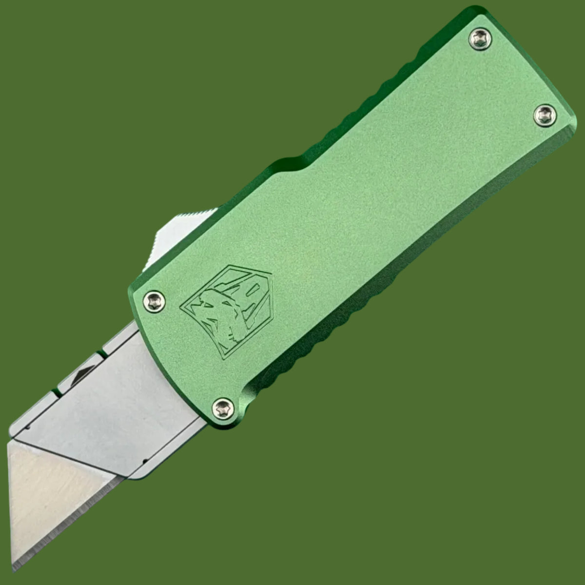 Cobratec OTF Utility Knife (Green)
