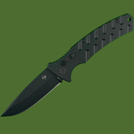 Boker Large Strike Auto Black Grivory (Black D2)