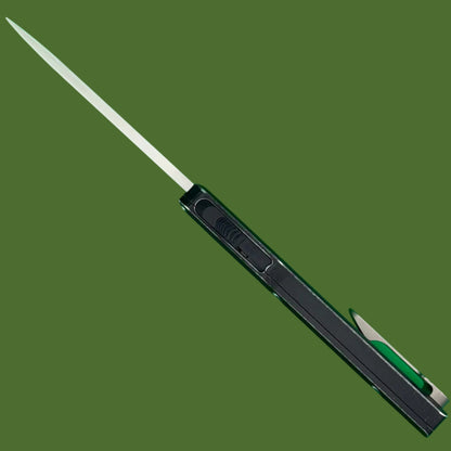 Chaves Dissident OTF Black Crosshatch Battleworn (Two-Tone Drop Point)