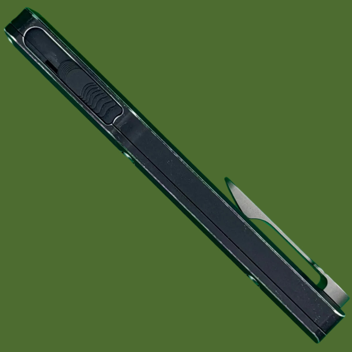 Chaves Dissident OTF Black Crosshatch Battleworn (Two-Tone Drop Point)