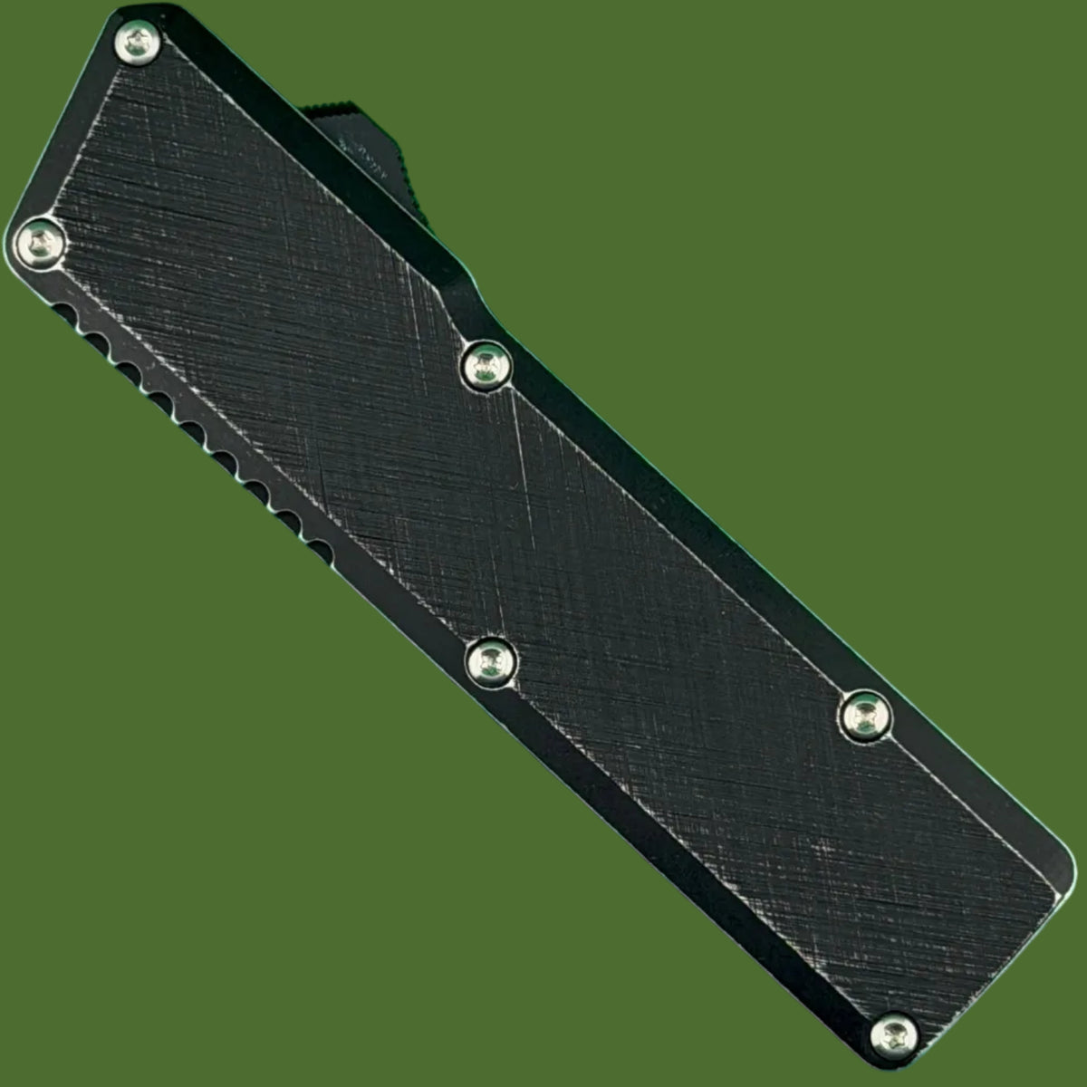 Chaves Dissident OTF Black Crosshatch Battleworn (Stonewash Tanto)