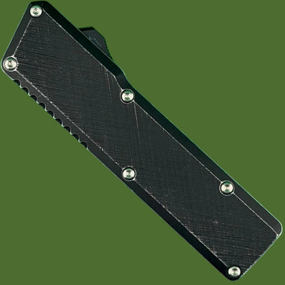 Chaves Dissident OTF Black Crosshatch Battleworn (Stonewash Tanto)