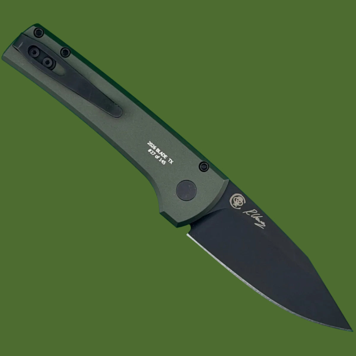 *Pre-Owned* Protech Scapegoat Auto Blade Show Texas 2026 Limited Edition