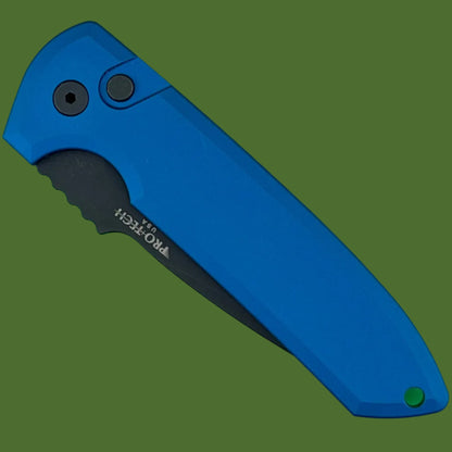 *Pre-Owned* Protech Rockeye PVK Exclusive Blue Aluminum 3V