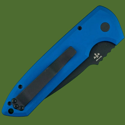 *Pre-Owned* Protech Rockeye PVK Exclusive Blue Aluminum 3V
