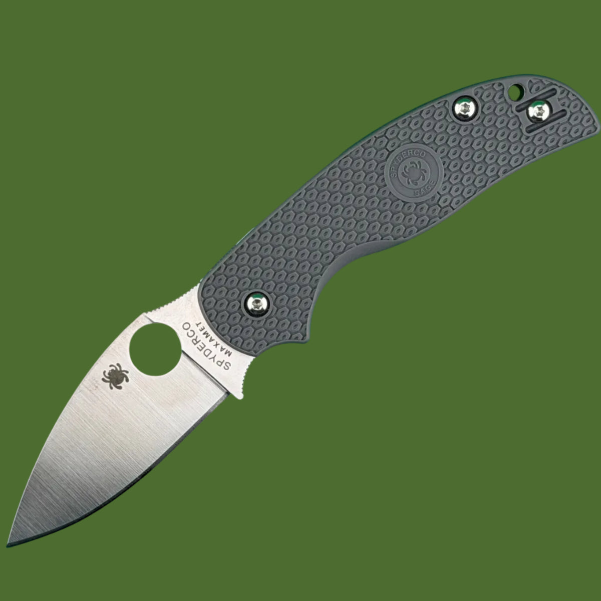 *Pre-Owned* Spyderco Sage 5 Lightweight Grey Maxamet