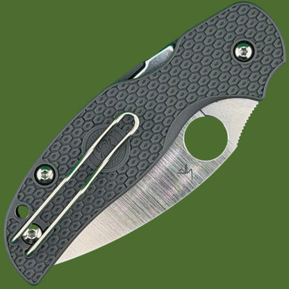 *Pre-Owned* Spyderco Sage 5 Lightweight Grey Maxamet