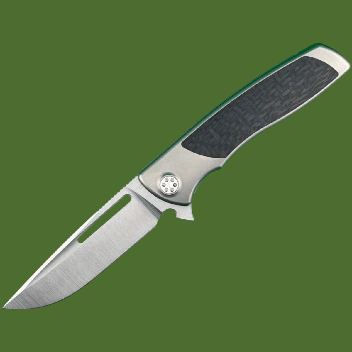 *Pre-Owned* Sharp By Design Mini Evo Drop Point Carbon Fiber