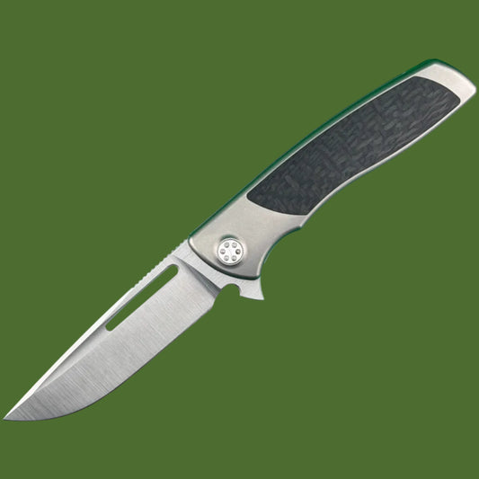 *Pre-Owned* Sharp By Design Mini Evo Drop Point Carbon Fiber