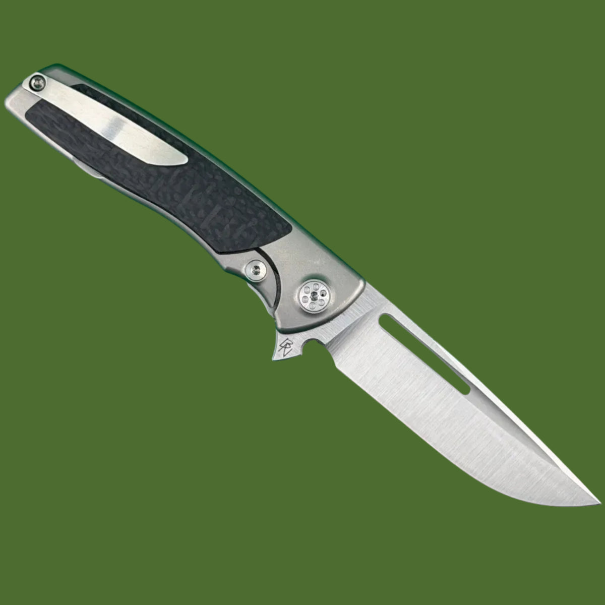 *Pre-Owned* Sharp By Design Mini Evo Drop Point Carbon Fiber