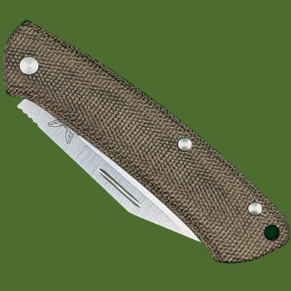 *Pre-Owned* Benchmade Proper Slip Joint Clip Point Green Micarta