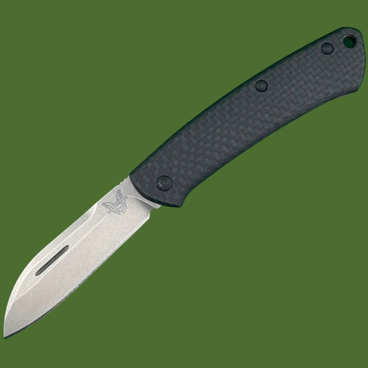 *Pre-Owned* Benchmade Proper Slip Joint Sheepsfoot Carbon Fiber First Production