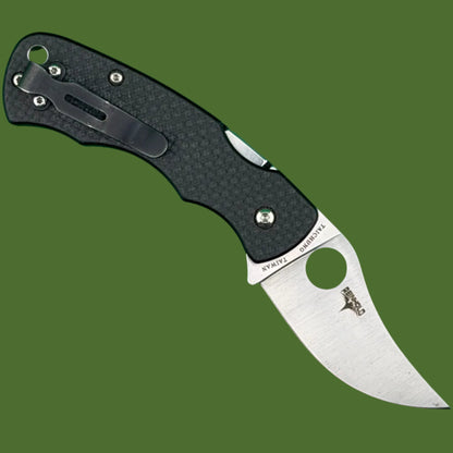 *Pre-Owned* Spyderco Rhino Compression Lock Carbon Fiber