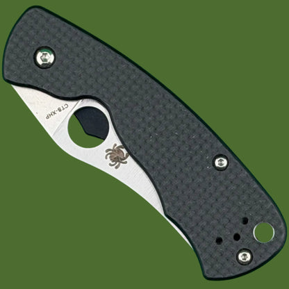*Pre-Owned* Spyderco Rhino Compression Lock Carbon Fiber