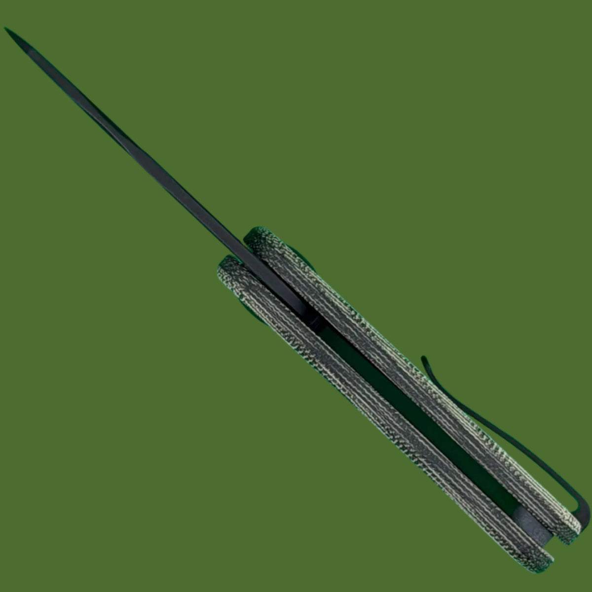 *Pre-Owned* Urban Baby Barlow Front Flipper Green Micarta