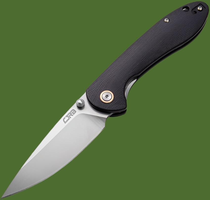 CJRB Feldspar Linerlock (Black G-10)