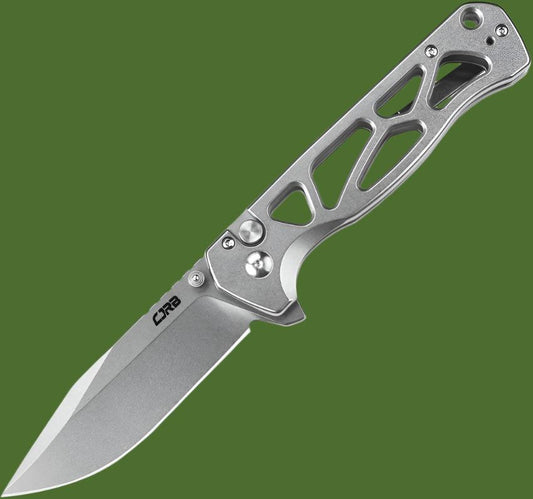 CJRB Chord Button Lock Skeletonized Steel Handle
