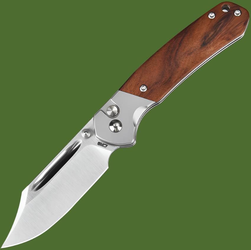 CJRB Bowie Pyrite Button Lock Rosewood