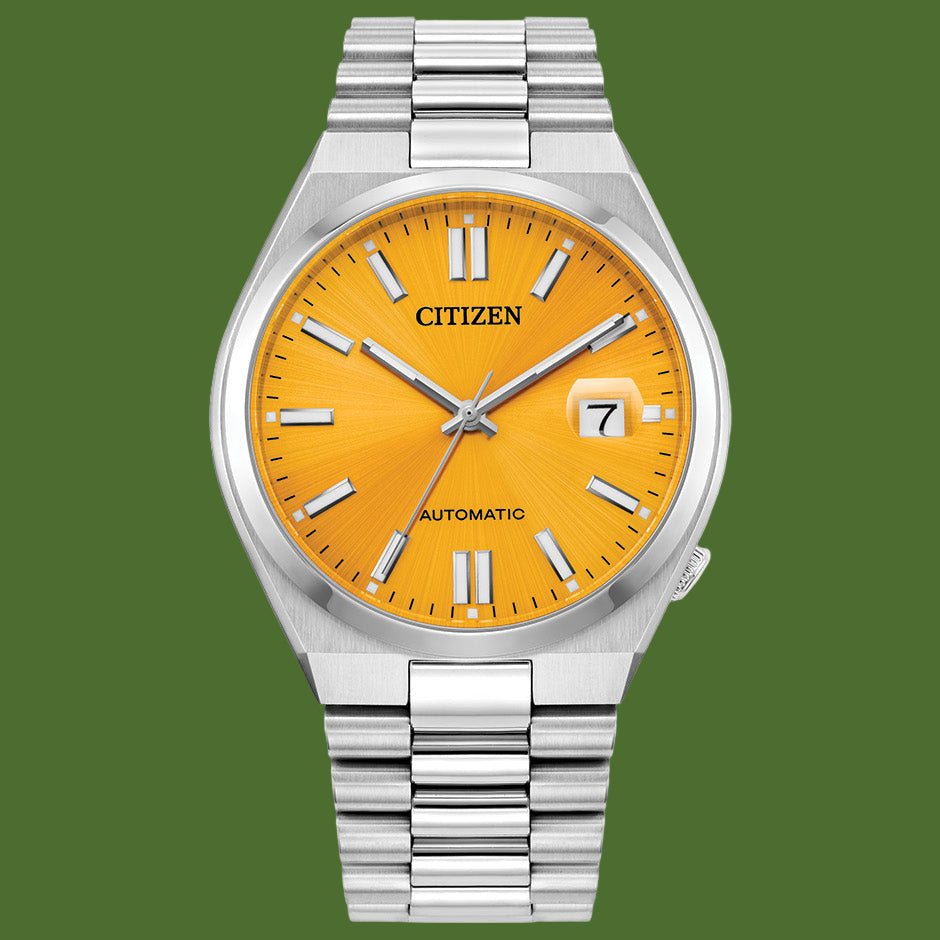 Citizen Tsuyosa Automatic 40mm Yellow Dial NJ0150-56Z