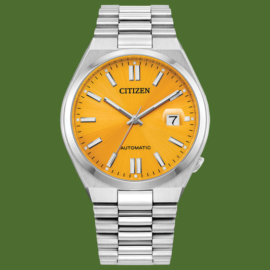 Citizen Tsuyosa Automatic 40mm Yellow Dial NJ0150-56Z