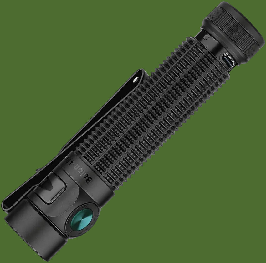 Olight Baton 4 Pro Rechargeable Flashlight (Black)
