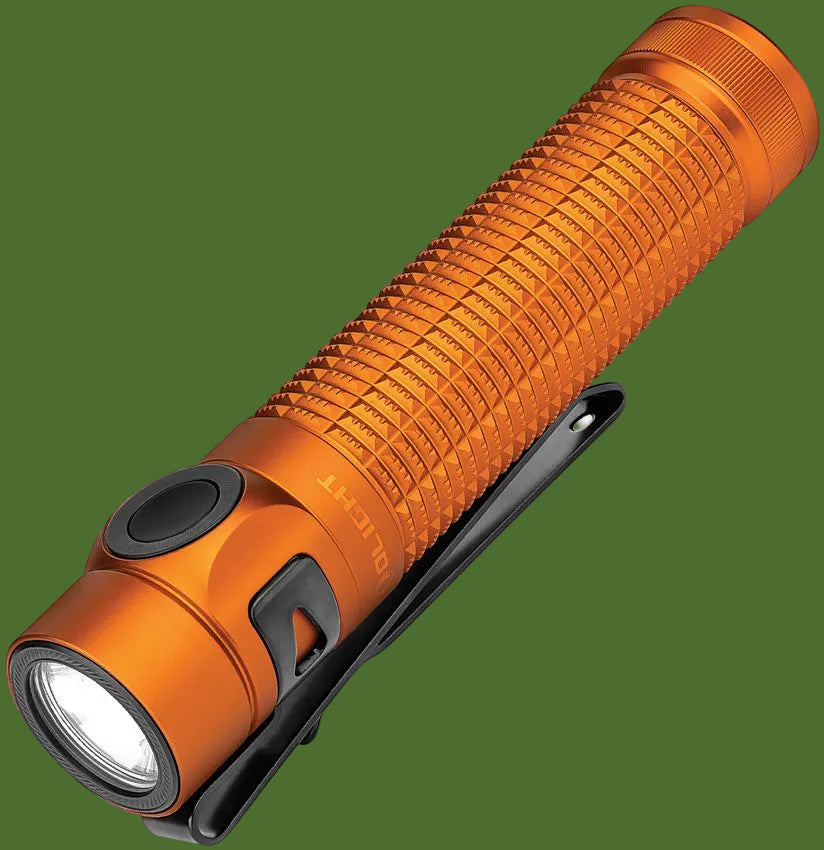 Olight Baton 4 Pro Rechargeable Flashlight (Orange)