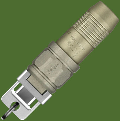 Olight iUltra Keychain Rechargeable Flashlight (Olive Green)