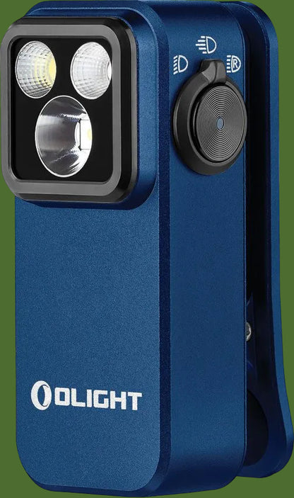 Olight Oclip Pro Rechargeable Flashlight Midnight Blue