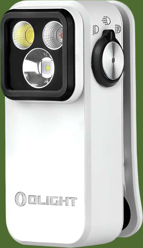 Olight Oclip Pro Rechargeable Flashlight White