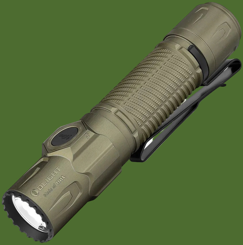 Olight Warrior Ultra Rechargeable Flashlight (Olive Green)