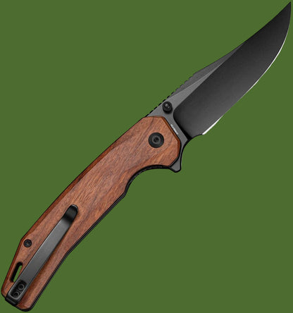 Sencut Vornix Liner Lock Wood
