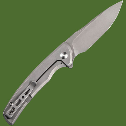 Sencut Tynan Stainless Steel Frame Lock Stonewash