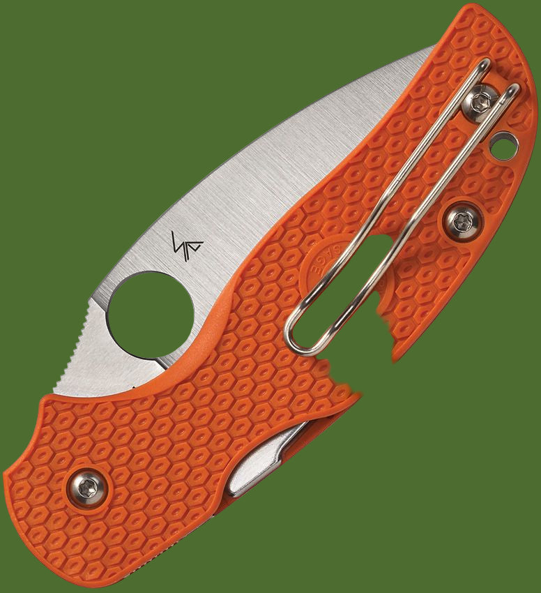 Spyderco Sage 5 Lightweight Compression Lock REX 121 (Burnt Orange)