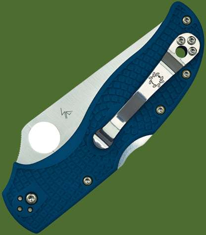 Spyderco Stretch 2 Lightweight K390 Blue FRN