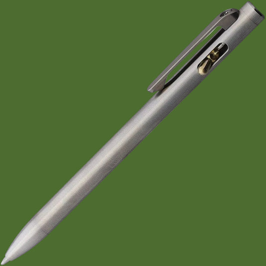 Tactile Turn Slim Switch Short Titanium Pen