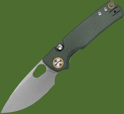 Vosteed Porcupine Top Linerlock (Green Micarta)