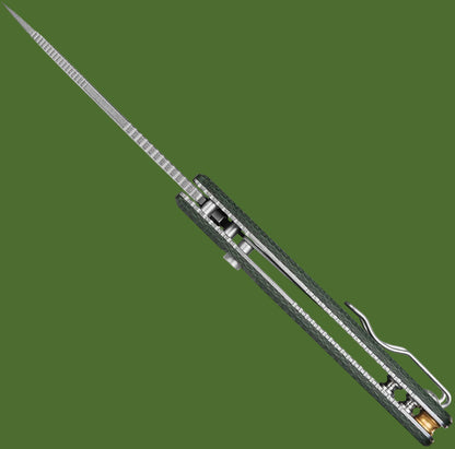 Vosteed Porcupine Top Linerlock (Green Micarta)