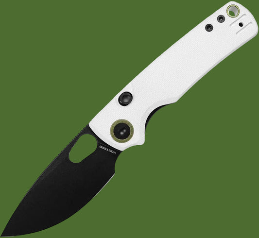 Vosteed Porcupine Top Linerlock (White G-10)