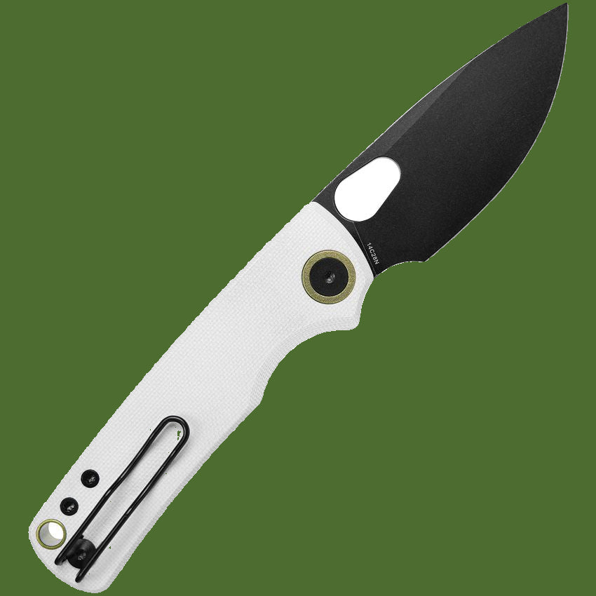 Vosteed Porcupine Top Linerlock (White G-10)
