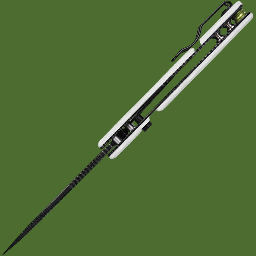 Vosteed Porcupine Top Linerlock (White G-10)