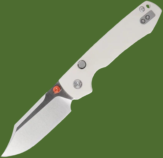 Vosteed Raccoon Top Linerlock Bowie (White)