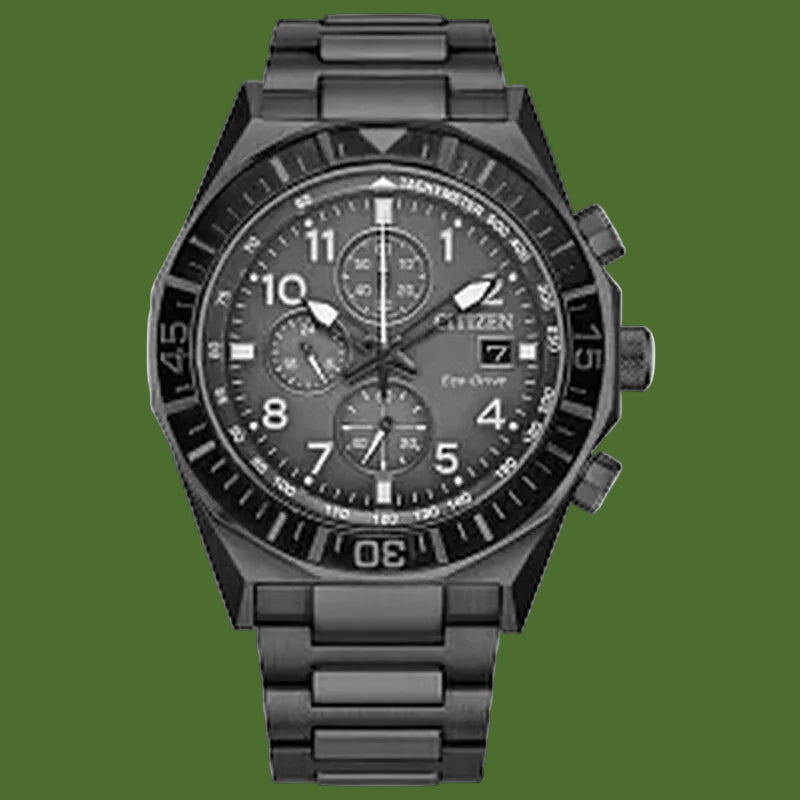Citizen Nighthawk Eco-Drive Chronograph CA0897-55H
