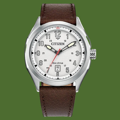 Citizen Terra Force Eco-Drive 41mm Silver Dial AW1890-19B