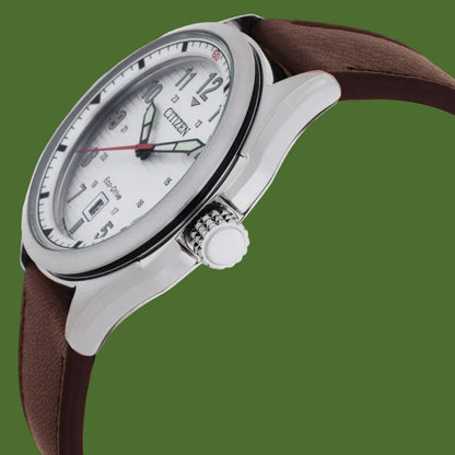 Citizen Terra Force Eco-Drive 41mm Silver Dial AW1890-19B